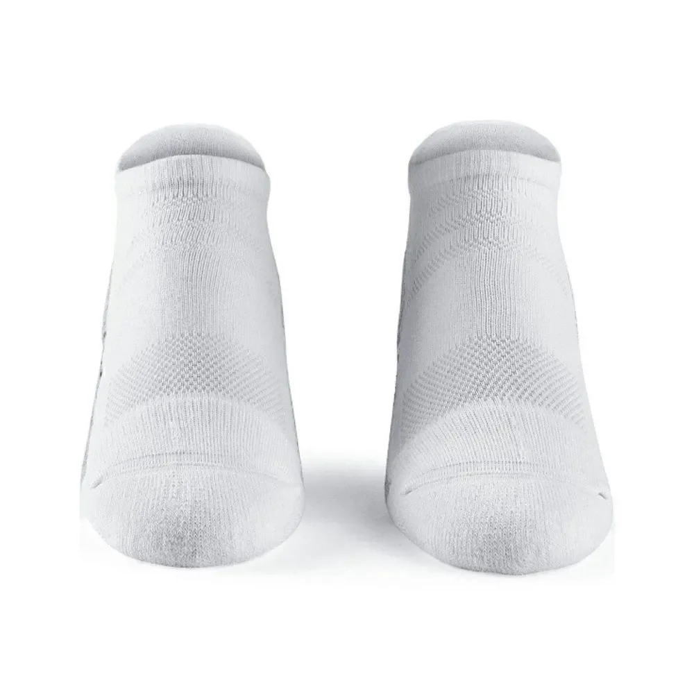 MISSION Unisex Performance Heel Tab, Medium, Black 2,  2-Packs Size L